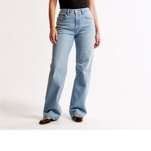Abercrombie & Fitch Light Blue Flare Jeans